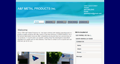 Desktop Screenshot of afmetalproducts.vzwebsites.com
